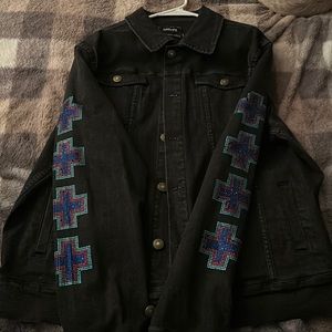 Pink dolphin jean jacket